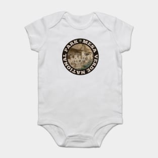 Mesa Verde National Park circle Baby Bodysuit